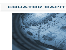 Tablet Screenshot of equatorcapital.com
